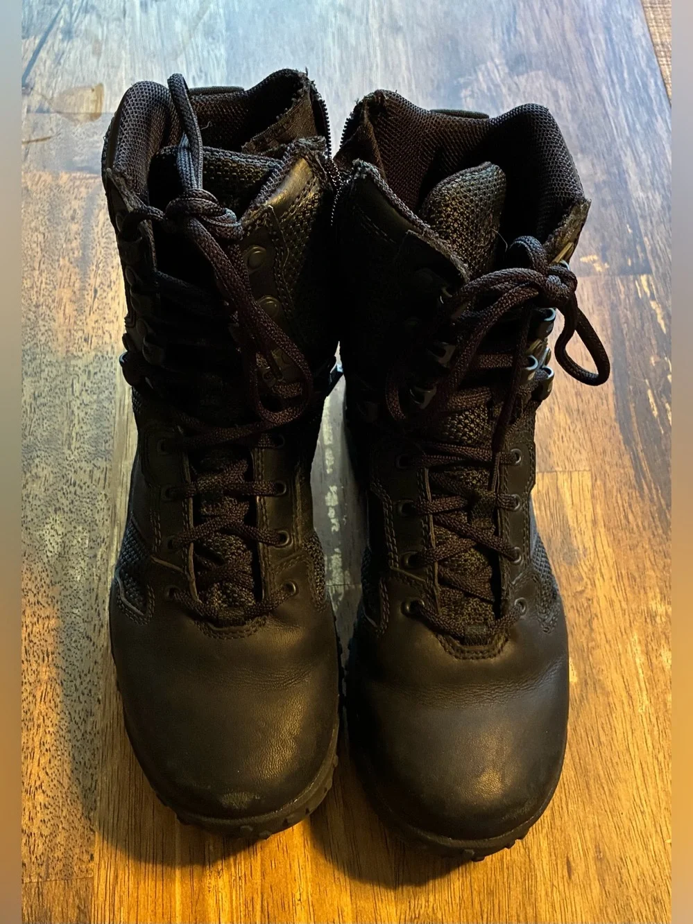 Danner Scorch Side Zip 8” Black Tactical Boots. Men's 7